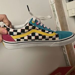 Checkerboard vans